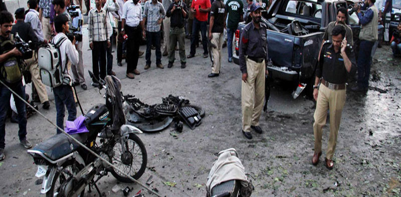 At least seven killed, over 90 injured in blast at Peshawar