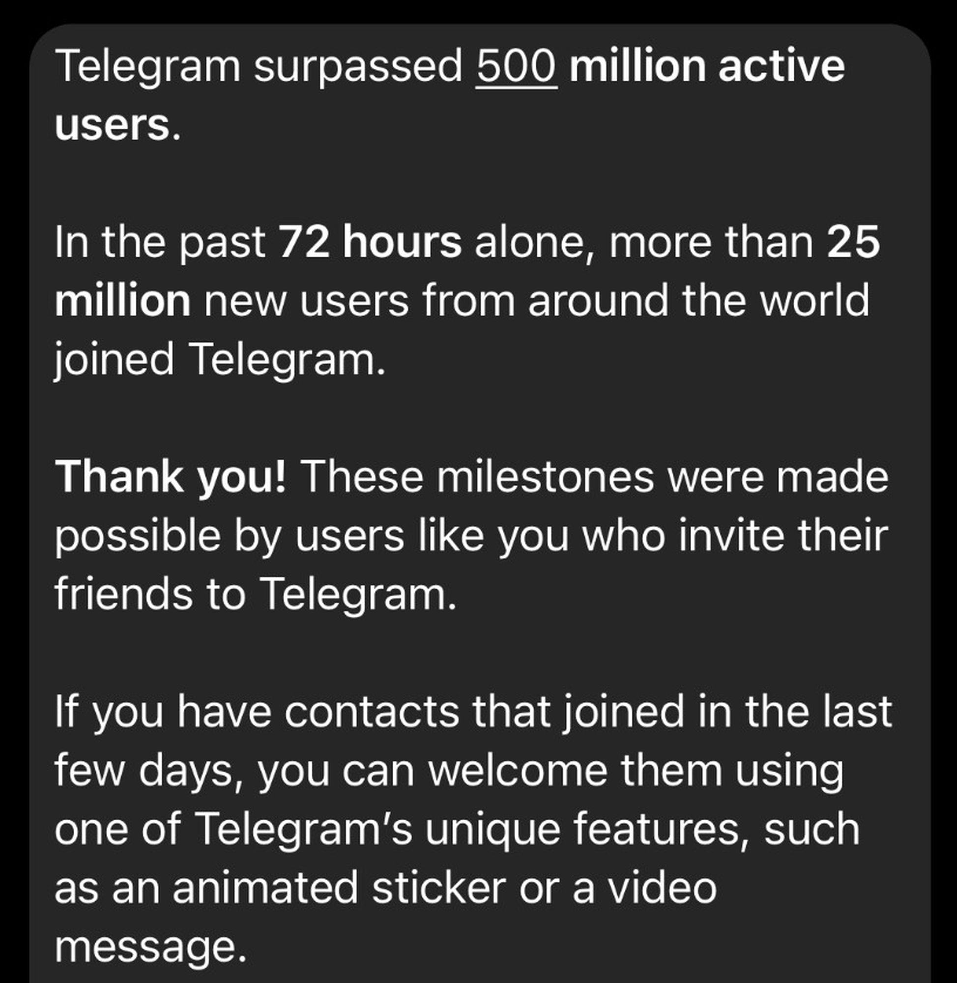 Telegram 