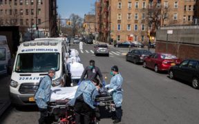 New York : COVID-19 deaths in were 50 percent higher