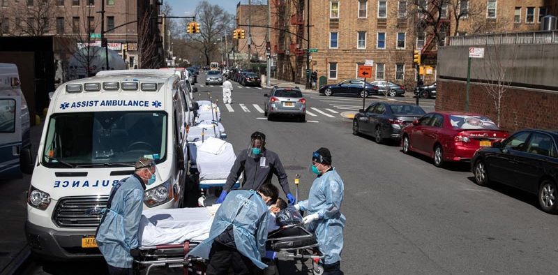 New York : COVID-19 deaths in were 50 percent higher