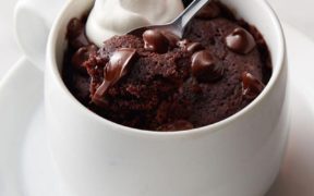 Chocolate mug cake