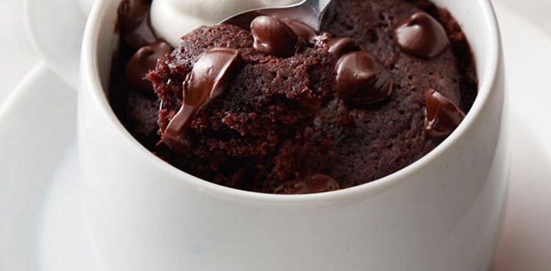 Chocolate mug cake