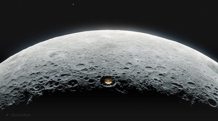 Lunar Crater Radio Telescope
