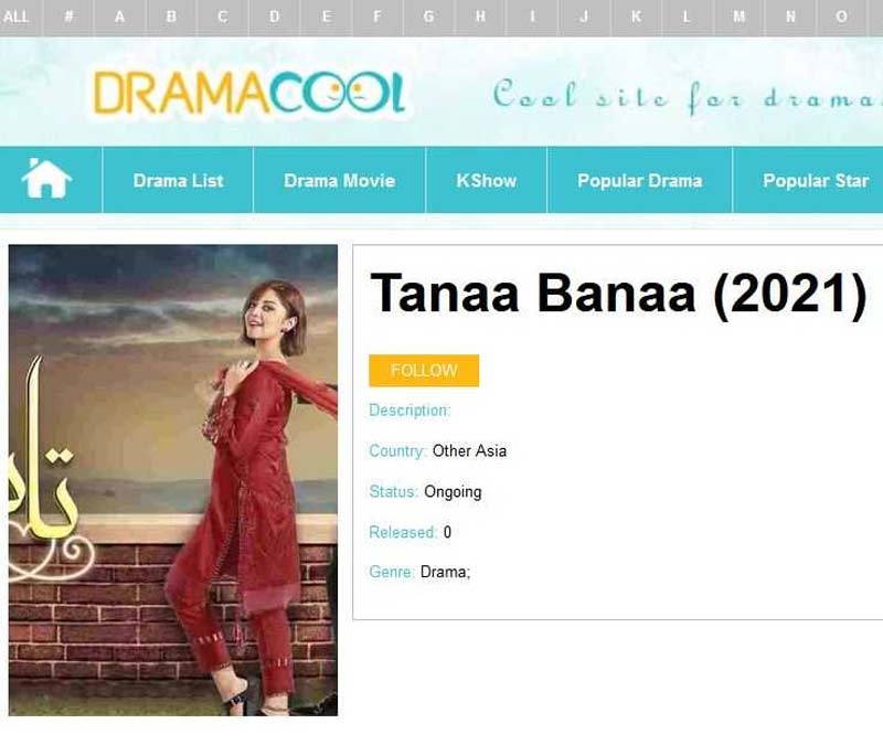 Tana-Bana-Dramacool