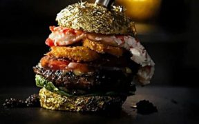 "world's most expensive burger."