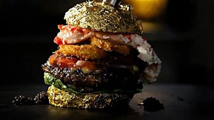 "world's most expensive burger."