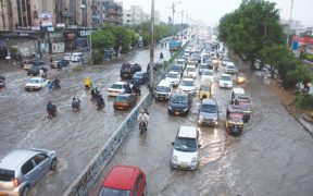 Heavy Rain in Karachi