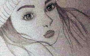 Girl-Face-Pencil-Sketch