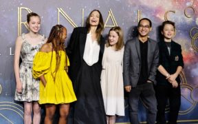 Angelina Jolie attributes her children