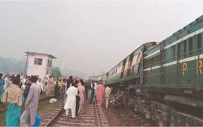 Train Collision Near Sheikhupura Leaves Nine Injured