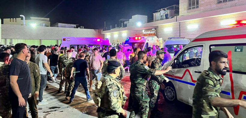 Tragic wedding fire in Iraq claims at least 100 Killed