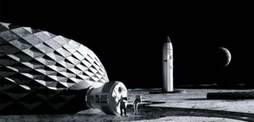 There are plans to build homes on the moon