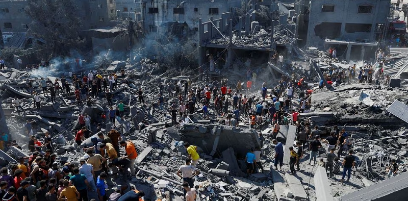 At least 7,000 Palestinian including 2,900 children killed