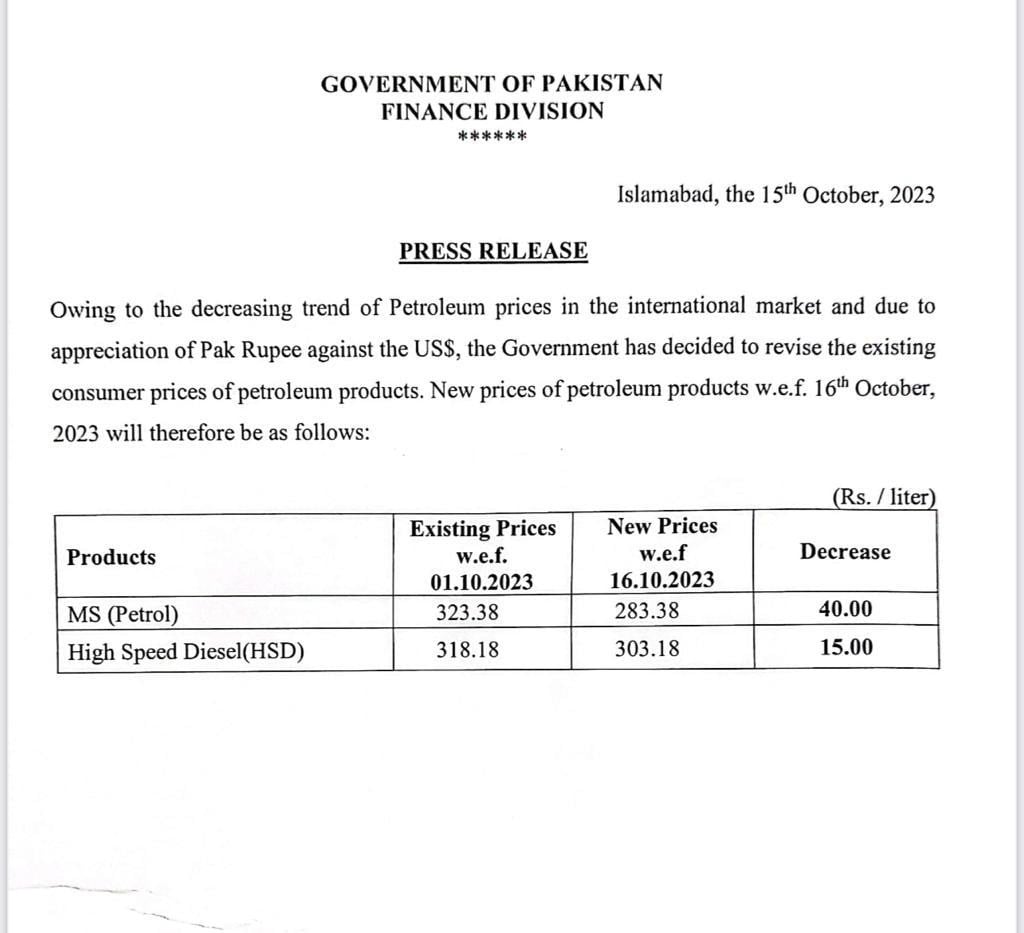 the price of petrol by 40 rupees per litre