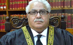 Justice Naqvi in response to misconduct charges