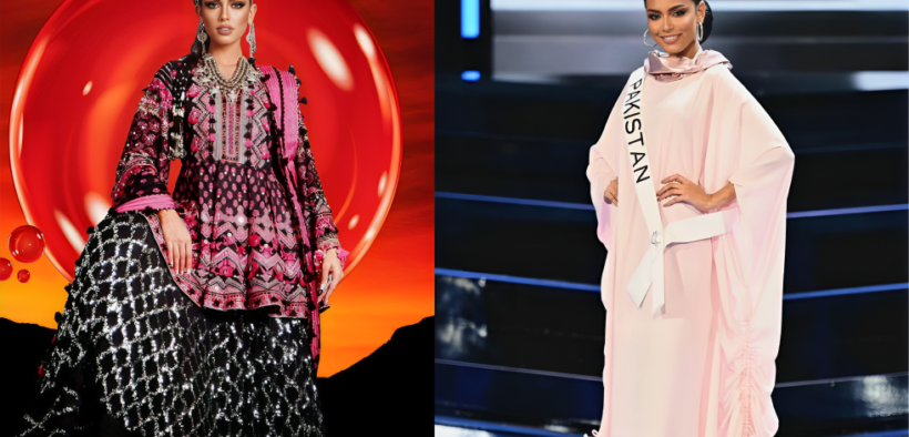 Pakistani contestant Erica Robin is at Miss Universe 2023