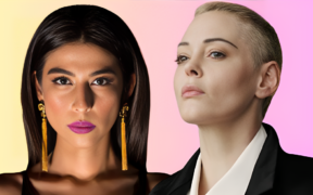 Rose McGowan has shown public support for Meesha Shafi