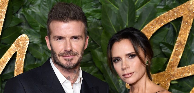 Victoria and David Beckham are the "richest sports family"