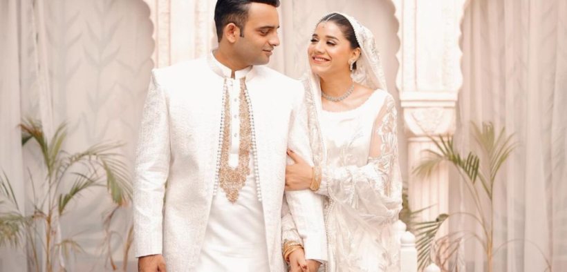 Hamza Ali Chaudhary and Kiran Ashfaque have officially tied the knot