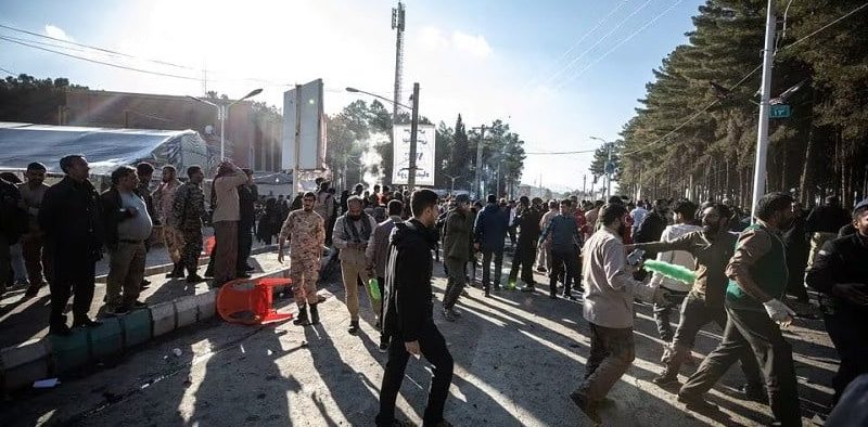 "Iran Blames 'Evil Enemies' for Deadly Blast Near Soleimani's Tomb Latest Updates"