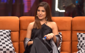 Ayesha Omar discusses a traffic accident that caused injuries