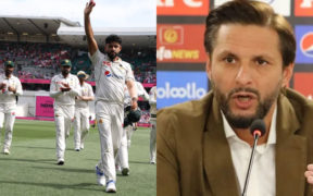 "Pakistan's Sydney Test Defeat Afridi Praises Aamir Jamal, Bids Adieu to Warner"