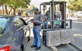 1500 cars bearing fictitious license plates were seized in Punjab