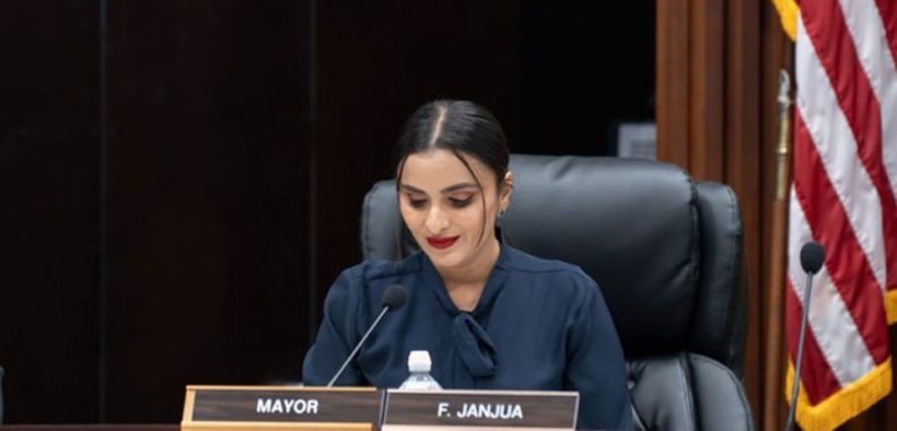 A Pakistani-born woman was elected mayor of New Jersey