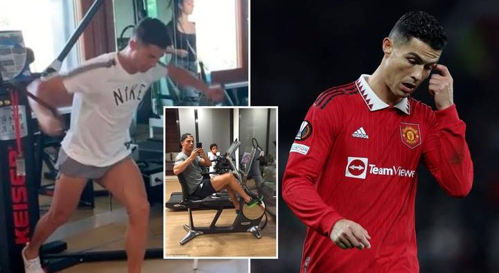 "Ronaldo's Fitness Reign Break from Saudi Pro League, Intense Gym Session at 38"