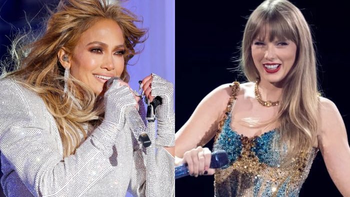 Jennifer Lopez honors her 25-year music career by taking a cue from Taylor Swift