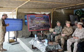 Pakistani and Saudi military "on the job training" concluded with a ceremony in Multan