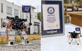 Schoolchildren Create the Smallest Humanoid Robot in History