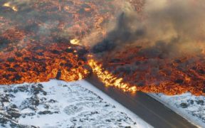 The third volcano eruption in Iceland in recent months