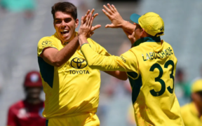 Xavier Bartlett Shines as Australia Secures 1-0 Lead Over West Indies in ODI Series