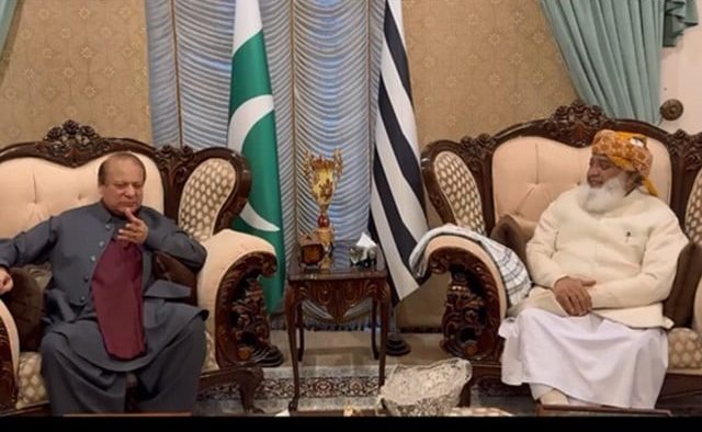 Nawaz persuades Fazl to join the alliance