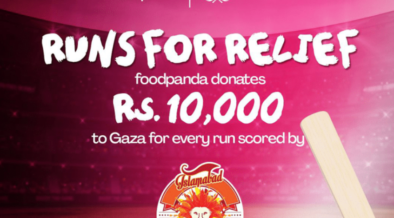 Food panda PSL Donation Supporting Gaza Relief Efforts - RangeInn