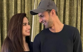 Sana Javed's Radiant Close-Up from PSL Outing Marital Bliss Shines