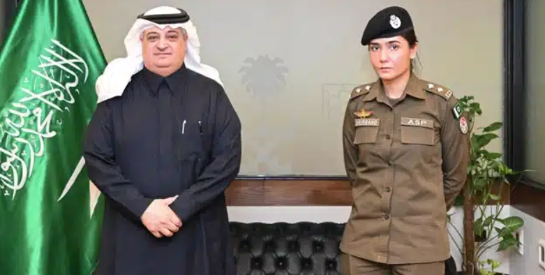 Royal Recognition ASP Shehrbano Naqvi Honored by Saudi Ambassador