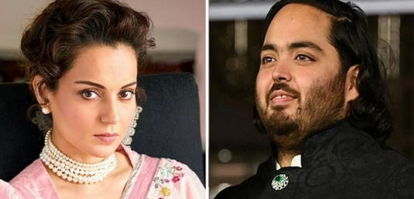 Kangana Ranaut's Stand Sparks Debate Amid Anant Ambani's Wedding Festivities