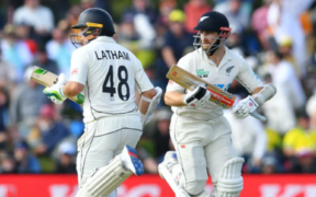 New Zealand vs Australia Latham's Unbeaten 65 Leads Strong Partnership with Williamson