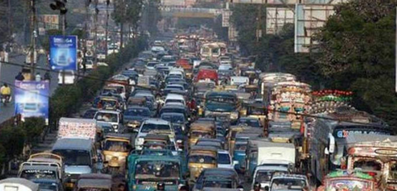 Karachi Traffic Update Major Arteries & Shopping Districts Jammed - Police Report