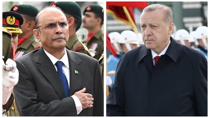 Erdogan of Turkey congratulates President Zardari on his appointment