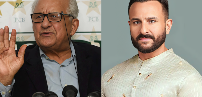 Saif Ali Khan uncle was Shahryar Khan, chairman of the PCB