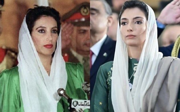 Online users see a striking similarity between Aseefa and Benazir Bhutto