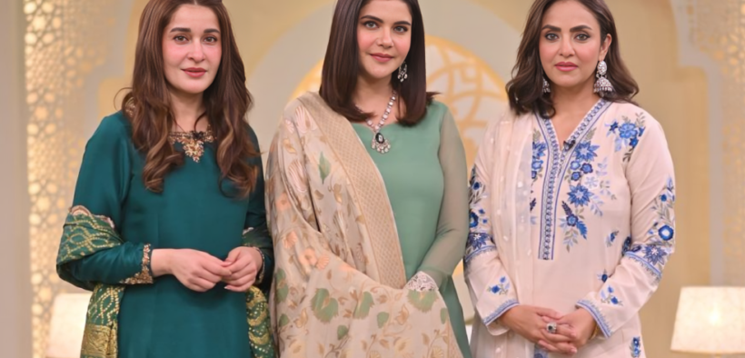 Nida Yasir, Nadia Khan, and Shaista Lodhi discuss controversies and receive threatening calls