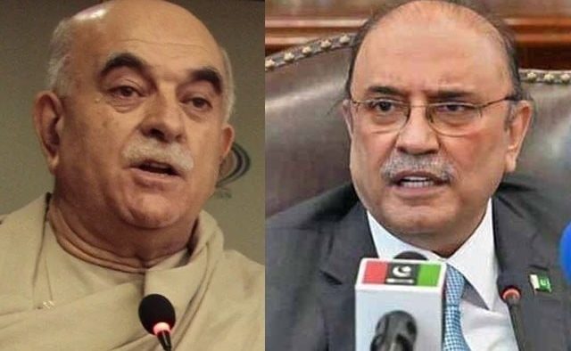 Achakzai and Zardari file their nomination papers for president