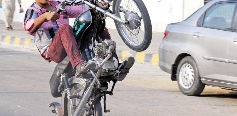 One-wheelers dominate the highways, as cops stand by silently