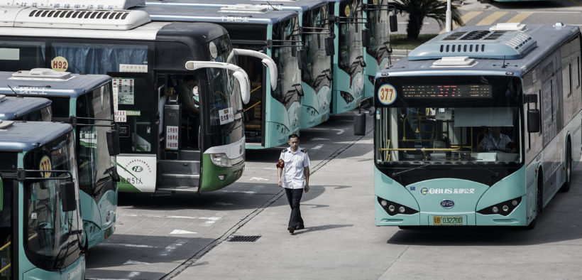 300 electric buses, the first batch, will be dispatched from China