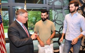 Pre-World Cup meet-and-greet for the Pakistani squad is hosted by the US embassy