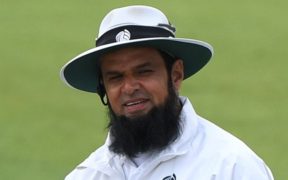 Aleem Dar becomes the only umpire in history to officiate 25 consecutive years of Matches